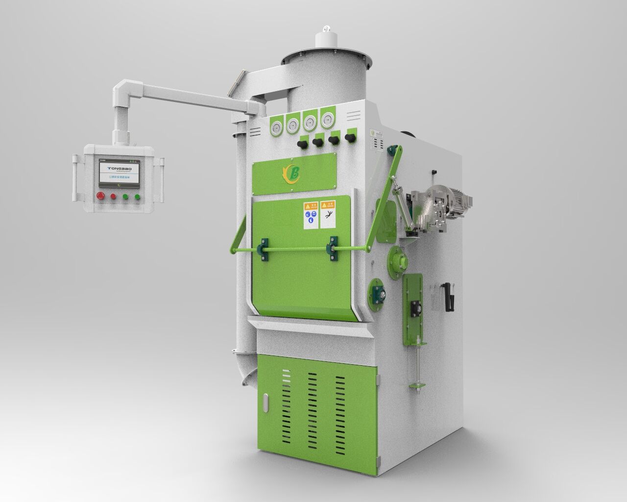 TB-NA400-4A履帶式自動(dòng)噴砂機(jī)，杭州自動(dòng)噴砂機(jī)