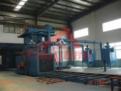 通過(guò)式拋丸機(jī)-產(chǎn)品介紹： 騰博拋丸機(jī)械廠(chǎng)生產(chǎn)的通過(guò)式拋丸機(jī)是鋼結(jié)構(gòu)焊件與H型鋼板及其它類(lèi)型鋼材的多功能拋丸清理機(jī)，通···